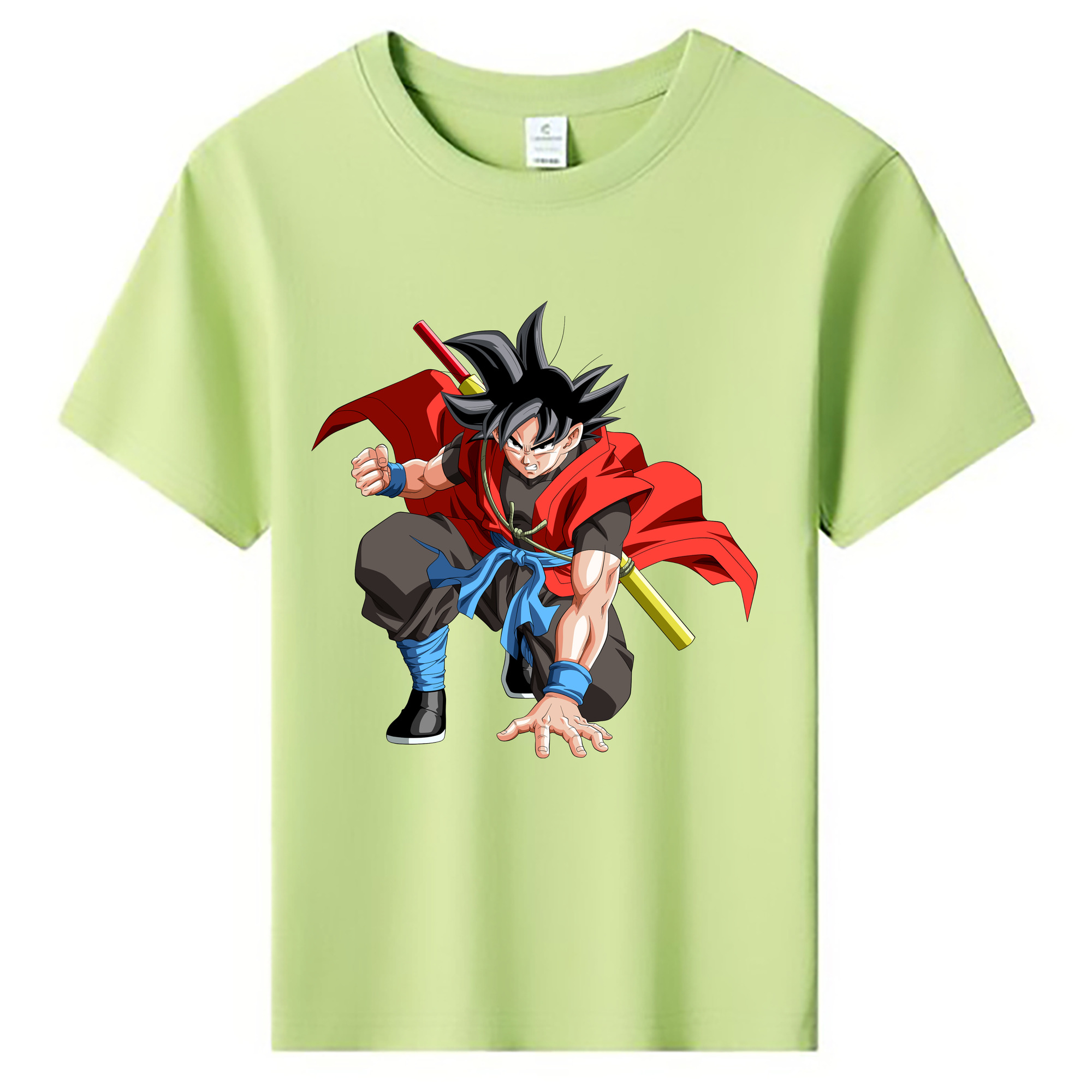 （画像用） ドラゴンボール 孫悟空（そん ごくう）Son Goku カカロット DRAGON BALL Kakarotto 綿100％キッズTシャツ（フロントプリント）